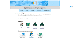 Desktop Screenshot of dig3.no
